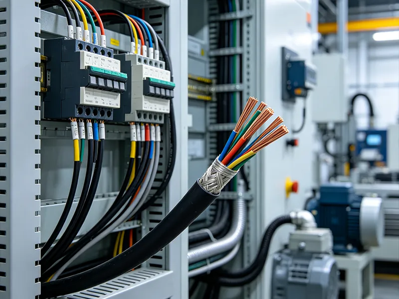 Didelio stabilumo valdymo kabeliai palaiko tikslų signalų perdavimą šiuolaikinėms pramoninės automatikos sistemoms