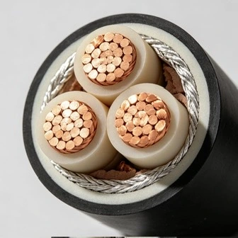 8,7/15kV XLPE izoliuotas maitinimo kabelis