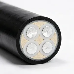 Aliuminio PVC ugniai atsparus maitinimo kabelis