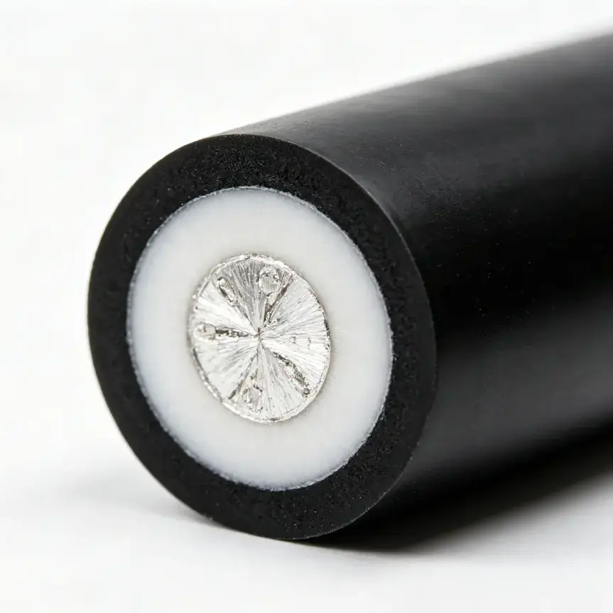 Aliuminio PVC izoliuota apvali viela