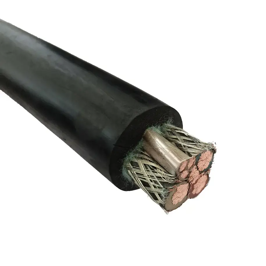 Metalinis ekranuotas anglies kirpimo guminis kabelis
